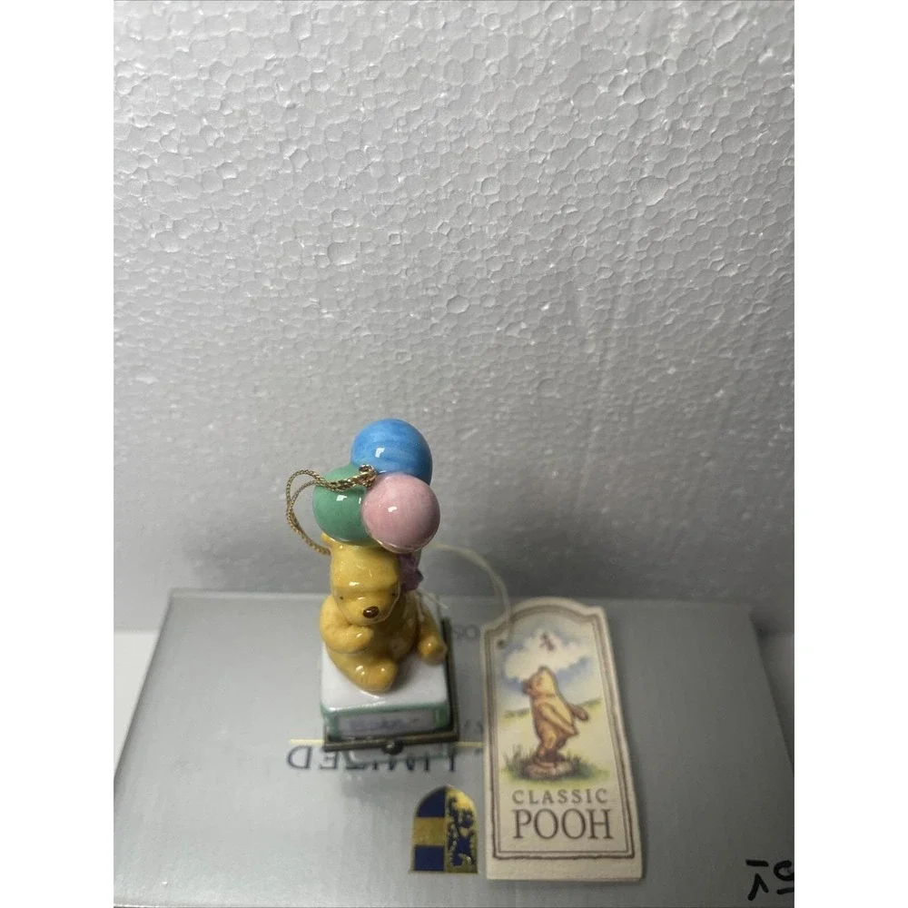 Perjinkities Midwest of Cannon Falls Trinket Box Classic Pooh Baby Block